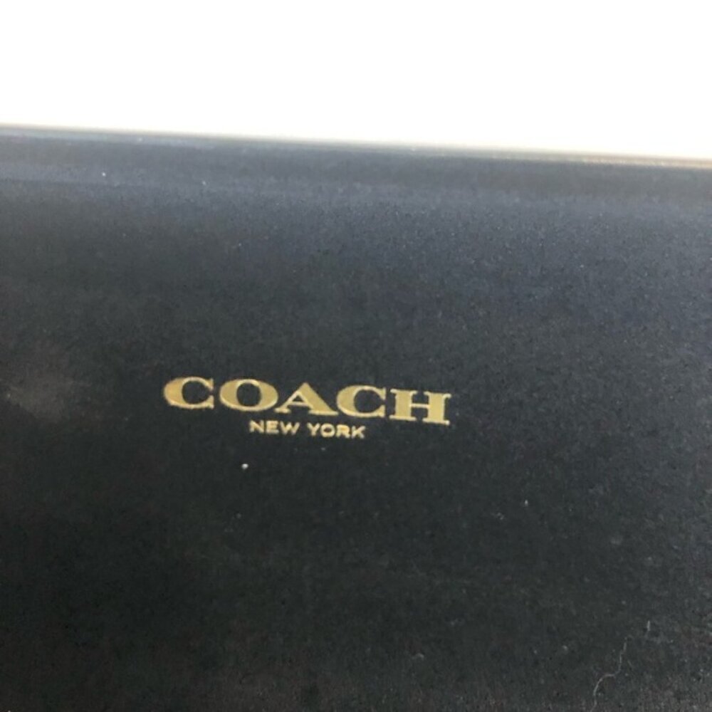 Coach Black Sunglasses Case / eyeglasses case - Picture 8 of 14